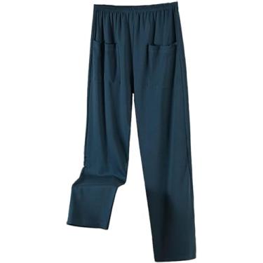 Imagem de Pijama De Algodão Masculino Ts,mens Lounge Pijama Bottoms, E3105, L