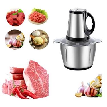 Imagem de MultiProcessador Elétrico Picador Carne Legumes tigela 3l - ZEM