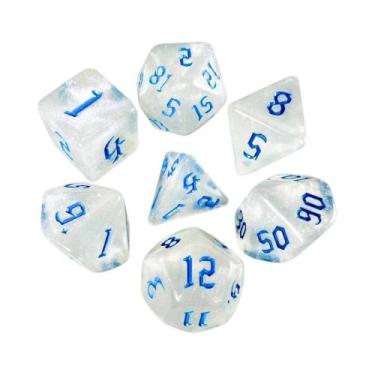 Imagem de Dados de RPG Fantasy Starlight - Design Retrô com Cores Incríveis, B03