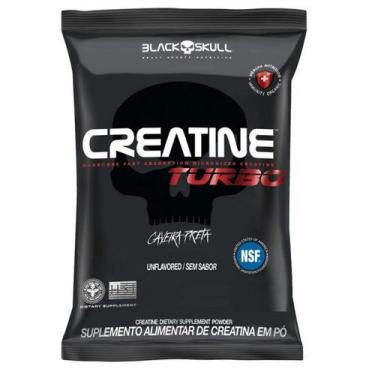 Imagem de Creatine Turbo Refil (500g) - Padrão: Único - Black Skull