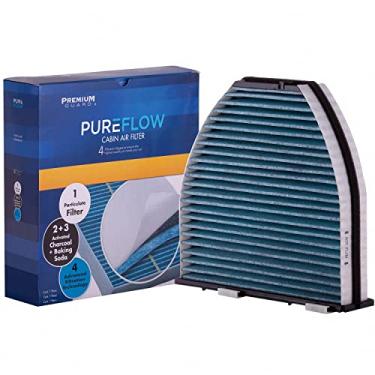 Imagem de Filtro de ar de cabine Pureflow PC5844X | Serve para Mercedes-Benz E400 2017-13, 2016-12 E300, 2016-12 E250