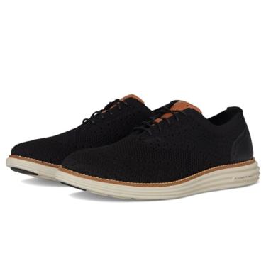 Imagem de Cole Haan Sapato Oxford masculino Originalgrand Remastered Stitchlite, Forro preto/bronze britânico/prata, 47
