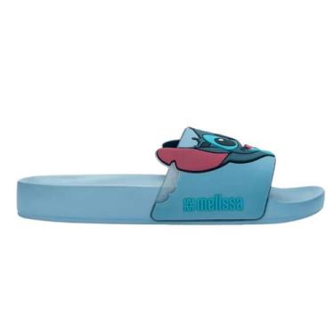 Imagem de Sándalia Melissa Flowing Slide + Stitch Azul, Azul, 36