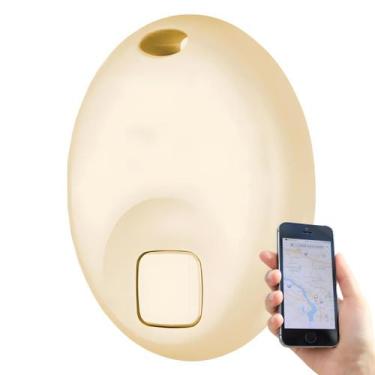 Imagem de Mini Rastreador Inteligente GPS Localizador Para Apple IOS - DS, Bege