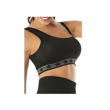 Imagem de Top Fitness Estrelas Ultraleve DeMillus 061135, Preto noite, B