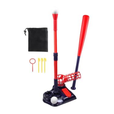 Imagem de kowaku Máquina de Arremesso de Beisebol para Crianças, Taco Ajustável, Esportes Ao Ar Livre, Natal, Meninos, Meninas, Máquina de Rebatidas, Lançador de Beise, Estilo D