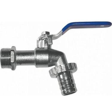 Imagem de Torneira Esfera Jardim De Metal Acqua Plus Azul