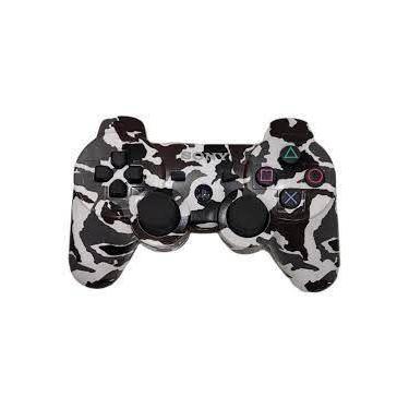 Imagem de Controle sem Fio ( COMPATIVEL)  para ps3 manete ps3 - camuflado preto 
