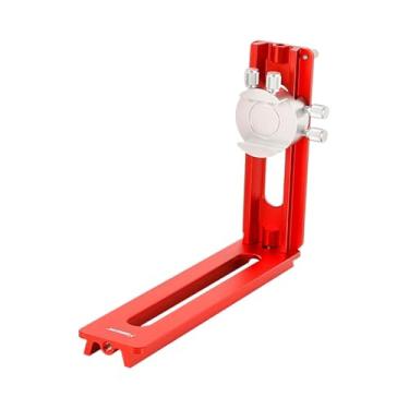 Imagem de Generic L Câmera de suporte Montagens versáteis de instalação fácil Metal Placa de liberação rápida horizontal vertical para tripés Video VideoMcorder, Vermelho