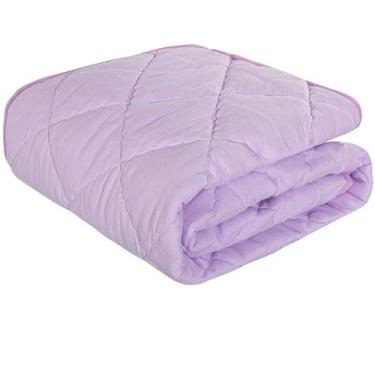 Imagem de Edredom NTBAY Down Alternative Toddler 100x120cm roxo claro