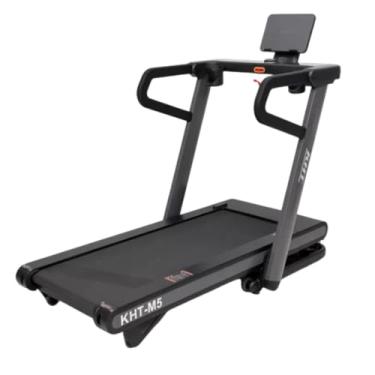 Imagem de Esteira Elétrica Profissional KHT - M5-4HP Dobrável com Inclinação Automática e Declive – Painel LED e Suporte até 150kg - 110V