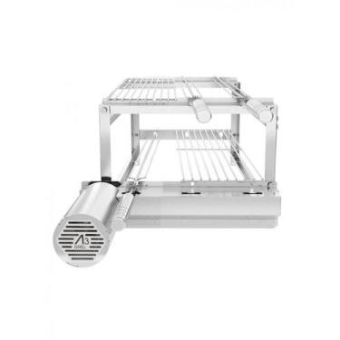 Imagem de A3 Grill Tradicional - Motor Giratório para 3 Espetos + 2 Grelhas Auxi
