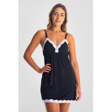 Imagem de Camisola Liganete Rubi - Praqnome, Preto, M