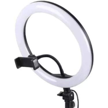 Imagem de Ring Light 26m Profissional Com Tripé 1,5 Youtuber Self - EBAY