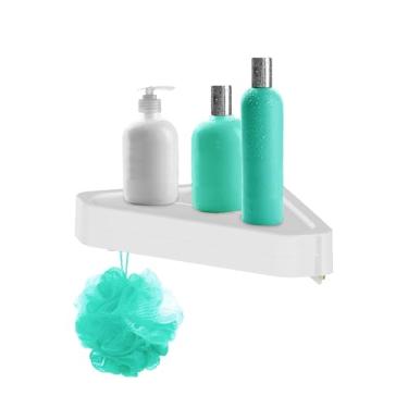 Imagem de Ou Prateleira de Parede de Canto Branco Linha Eleve