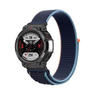 Imagem de Pulseira De Nylon Unissex Para Huami Amazfit T-REX 3/2 Smart Watch Ban