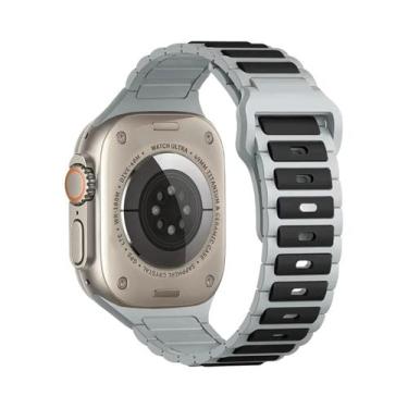 Imagem de Pulseira Universal De Silicone Para Apple Watch Series 9 8 7 6 5 SE Ul