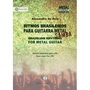 Imagem de Ritmos brasileiros para guitarra metal - samba - TIPOGRAFIA MUSICAL