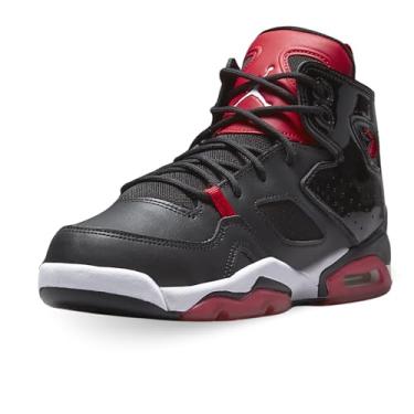 Imagem de Tênis infantil Jordan Flight Club '91 (DM1685-006, preto/vermelho universitário), Preto/vermelho universitário/branco, 18