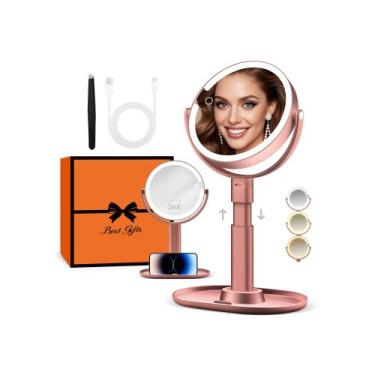 Imagem de Espelho de maquiagem B Beauty Planet Lighted Magnifying 30X LED