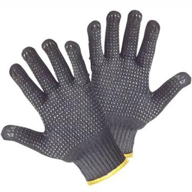 Imagem de Luva de Malha Pigmentada 3 Fios Preta - 290,0006 - PROTEPLUS - Amatool