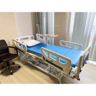 Imagem de Cama Hospitalar Elétrica 8 Movimentos Com Elevação De Altura do Leito 