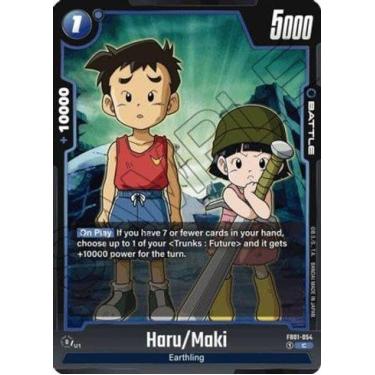 Imagem de Carta Dragon Ball TCG - Haru/Maki (Awakened Pulse) - Comum