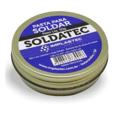 Imagem de Pasta De Solda Fluxo Pastoso Soldatec 50g Implastec, 50G