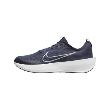 Imagem de Nike Tênis de corrida masculino Interact Run (FD2291-402, College Navy/Platinum Tint-Gridiron), College Navy/Platinum Tint-gridiron, 39