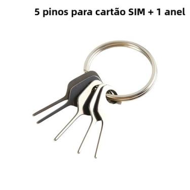Imagem de Conjunto De Ferramentas Para Remoção De Cartão SIM 5 Peças Suporte Par