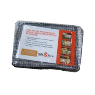 Imagem de WeiLaiKeQi 10 peças de revestimentos para caixa de areia de gato de alta resistência para caixa de areia de peneira de aço inoxidável, 37x26x13cm