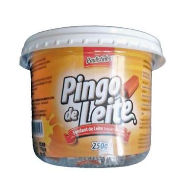Imagem de Doce Pingo De Leite Com Recheio Cremoso Pote 250g Paulistinha