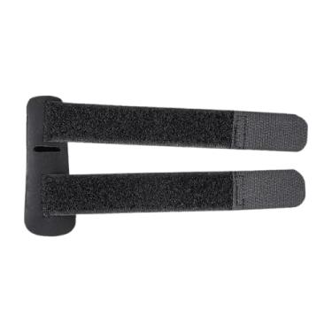 Imagem de MotiveTech Tala para dedo, suporte para dedo, protetor removível para mulheres e homens, proteção para dedos, confortável para beisebol, Preto, L