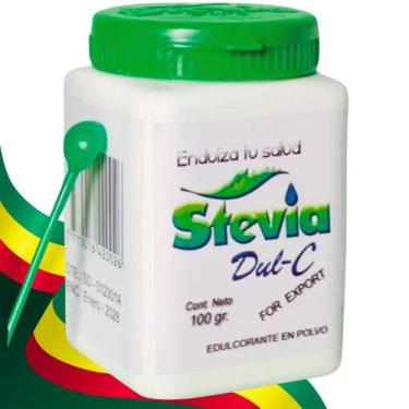 Imagem de Adoçante Natural 100g Stevia Dul-C Importado (Original)