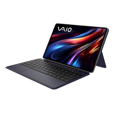 Imagem de Tablet VAIO TL12 8GB 256GB Octa-Core, Tela AMOLED 12.6” 2.5K, com Teclado de Conexão Inteligente e Caneta Ativa, 5G WiFi, Câmera 13MP + Selfie 12MP, 10.090mAh, Android 15 – Preto