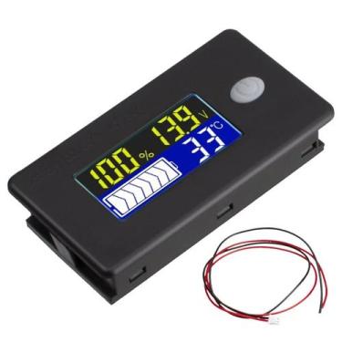 Imagem de Voltímetro DC 12V-84V Capacidade Bateria - Snetec SVJS-C35