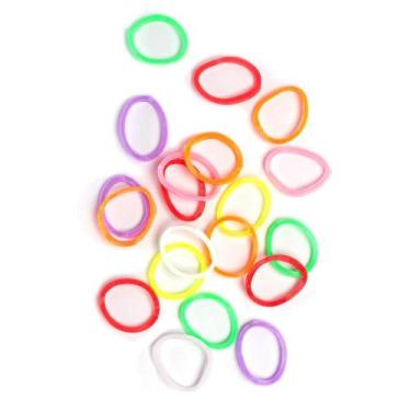 Imagem de Borracha de Silicone Luli 2cm Pacote com 100un, MULTICOR