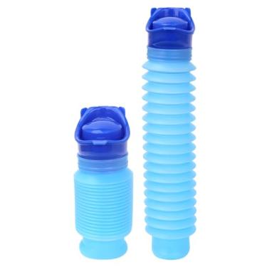 Imagem de Pee Sport Pee Bottle para homens, mictório de emergência ajustável, 750 ml, portátil e à prova de vazamento, para dirigir, mictórios dobráveis, mini vaso sanitário móvel para acampamento