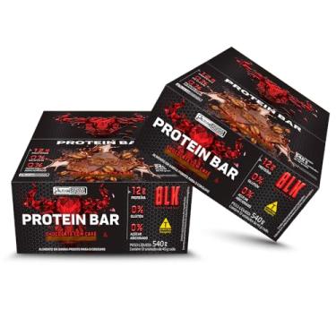 Imagem de Kit 2x Protein Bar Caixa C/ 12 unidades 45g - Blk Performance (Chocolate com Café)