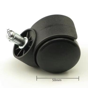 Imagem de Rodízios Para Cadeira Giratória - Kit Com 2 Peças