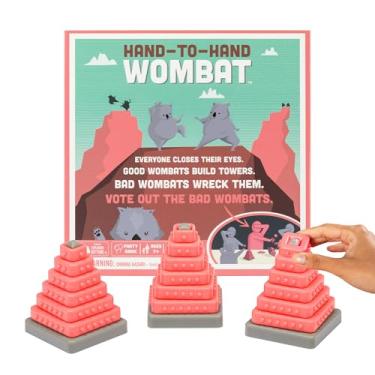 Imagem de Exploding Kittens Hand to Hand Wombat – Fast-Paced Party Game of Tower Building and Secret Sabotage – A Social Deduction Challenge for 3-6 Players Ages 7+ - Fun for Family Game Nights