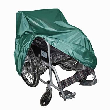 Imagem de Capa para cadeira de rodas elétrica, bolsa de viagem, dobrável, para bicicleta, scooter, capa impermeável para cadeira de rodas elétrica, capa de chuva ao ar livre
