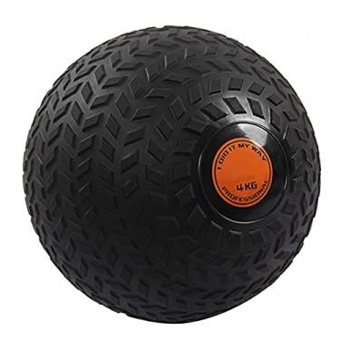 Imagem de Bola medicinal, bola medicinal, squash ao ar livre para força e exercício físico, exercícios aeróbicos de treinamento cruzado e exercícios principais (tamanho: 2 kg/4,4 lb) ()