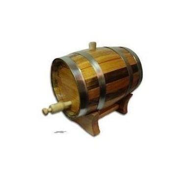 Imagem de Barril de Carvalho Europeu 20 Litros para Envelhecimento de Bebidas - 