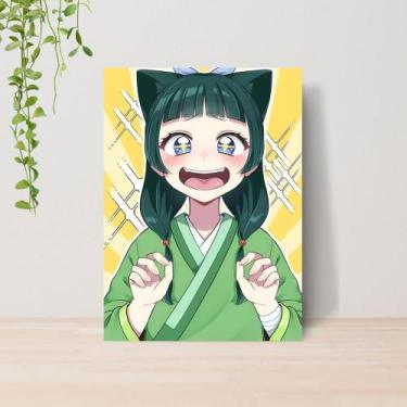 Imagem de Quadro Diários de uma Apotecária Anime A4  Placa MDF 20 - Lomi Art