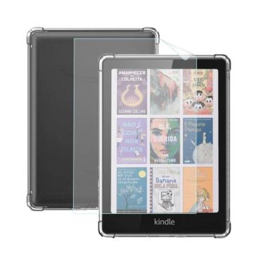 Imagem de Capa Borda Para Kindle Colorsoft 1 7.0 Polegadas + Película
