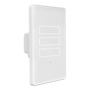 Imagem de Interruptor Inteligente Wifi Touch 3 Teclas Branco - AGL soluções em s