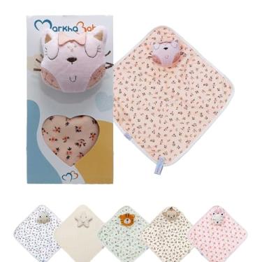 Imagem de Naninha Bebê + Bichinho Pelúcia Paninho Prendedor De Chupeta Enxoval (LUNA)