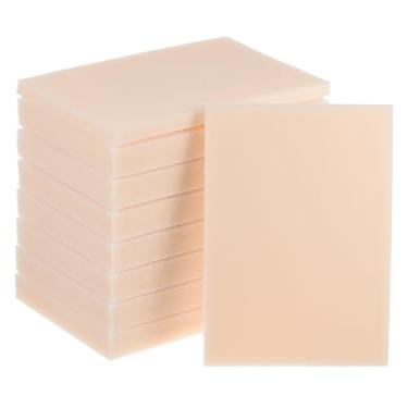 Imagem de Generic 16 peças de esponja de lixa 10 cm x 6 cm almofada de esponjas de lixa 1200-1500 gramatura folha de esponjas de lixa à mão lixa seca molhada para modelo drywall metal madeira móveis polimento