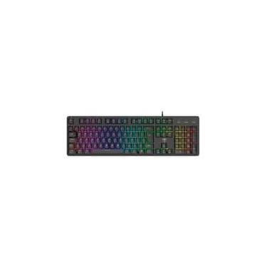 Imagem de Teclado Gamer T-dagger Echo RGB, Membrana, Full Size, USB, ABNT2, Preto - T-TGK109
